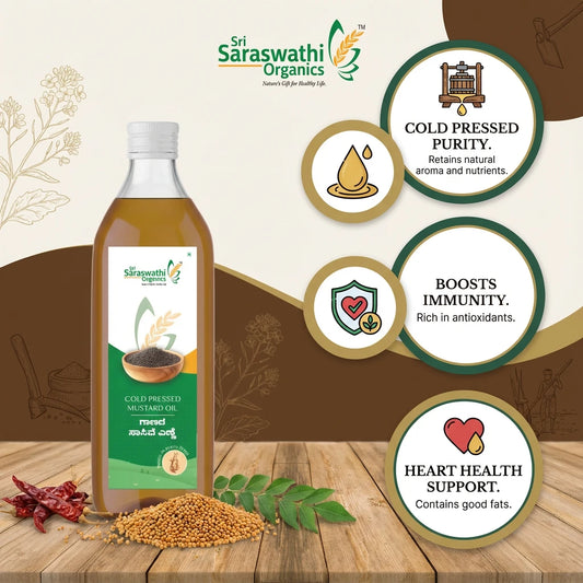 Cold Pressed Mustard Oil