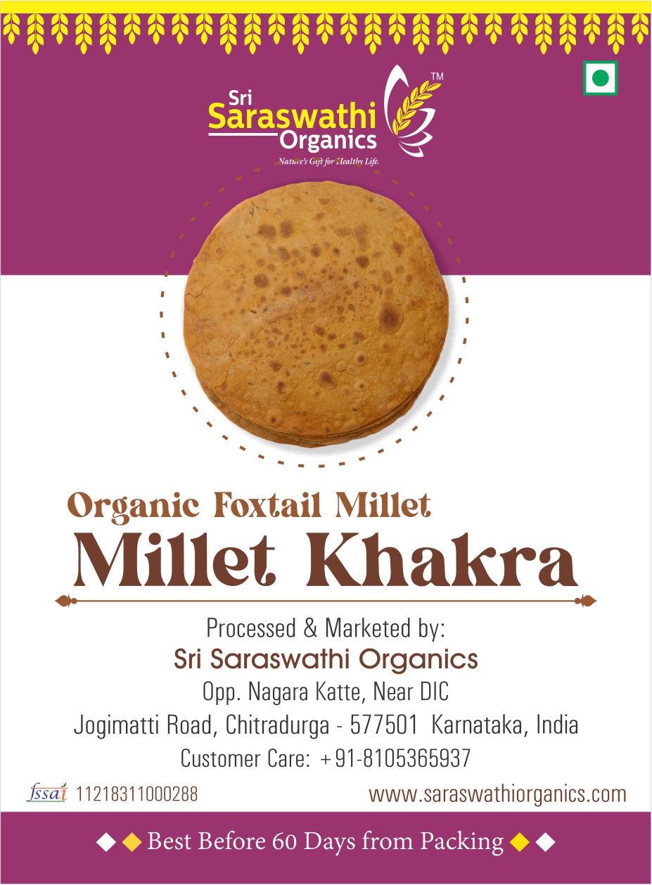 Foxtail Millet Khakra