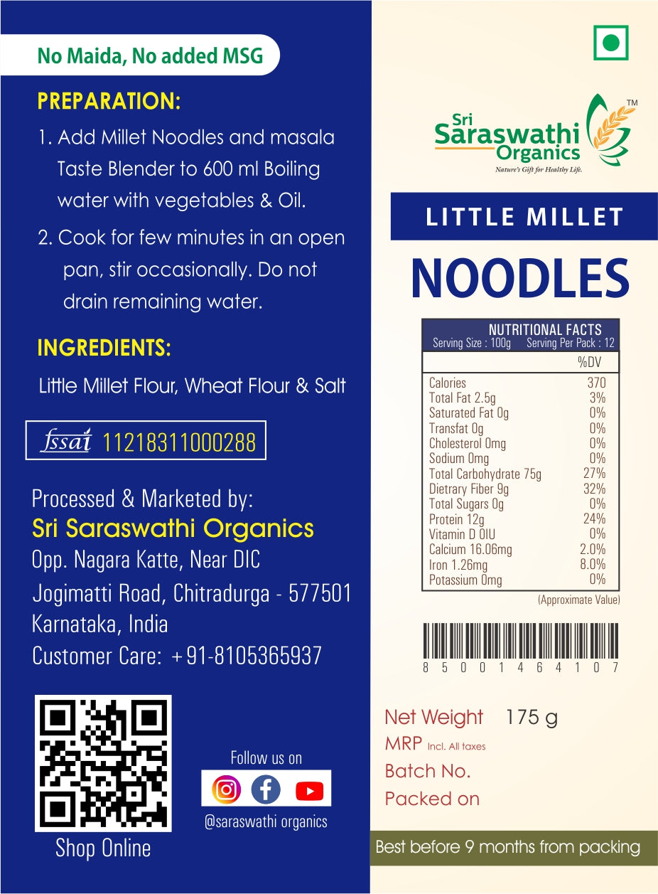 Little Millet Noodles