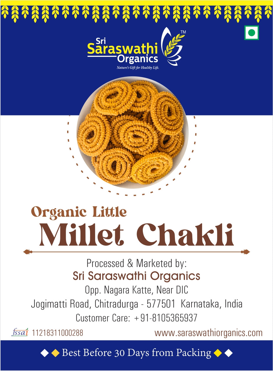 Organic Little Millet Chakli