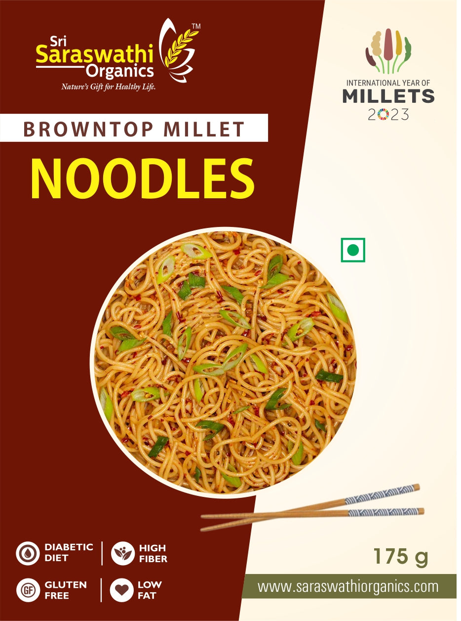 Browntop Millet Noodles