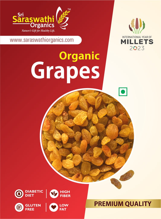 Organic Dried Grapes | Raisins | Kishmish