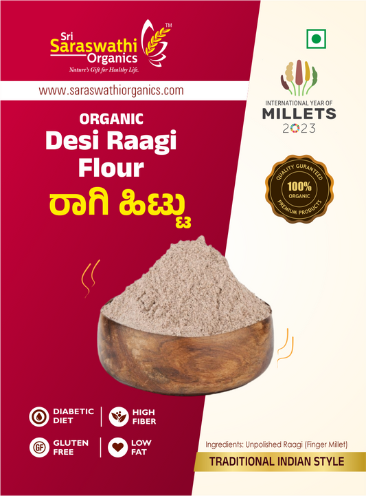 Organic Desi Raagi Flour