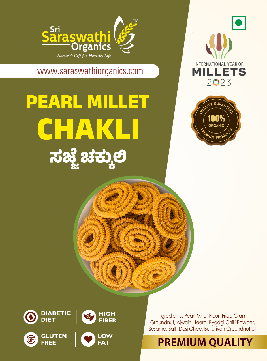 Buy Organic Bajra Millet Chakli Online @ Best Price in India | 100