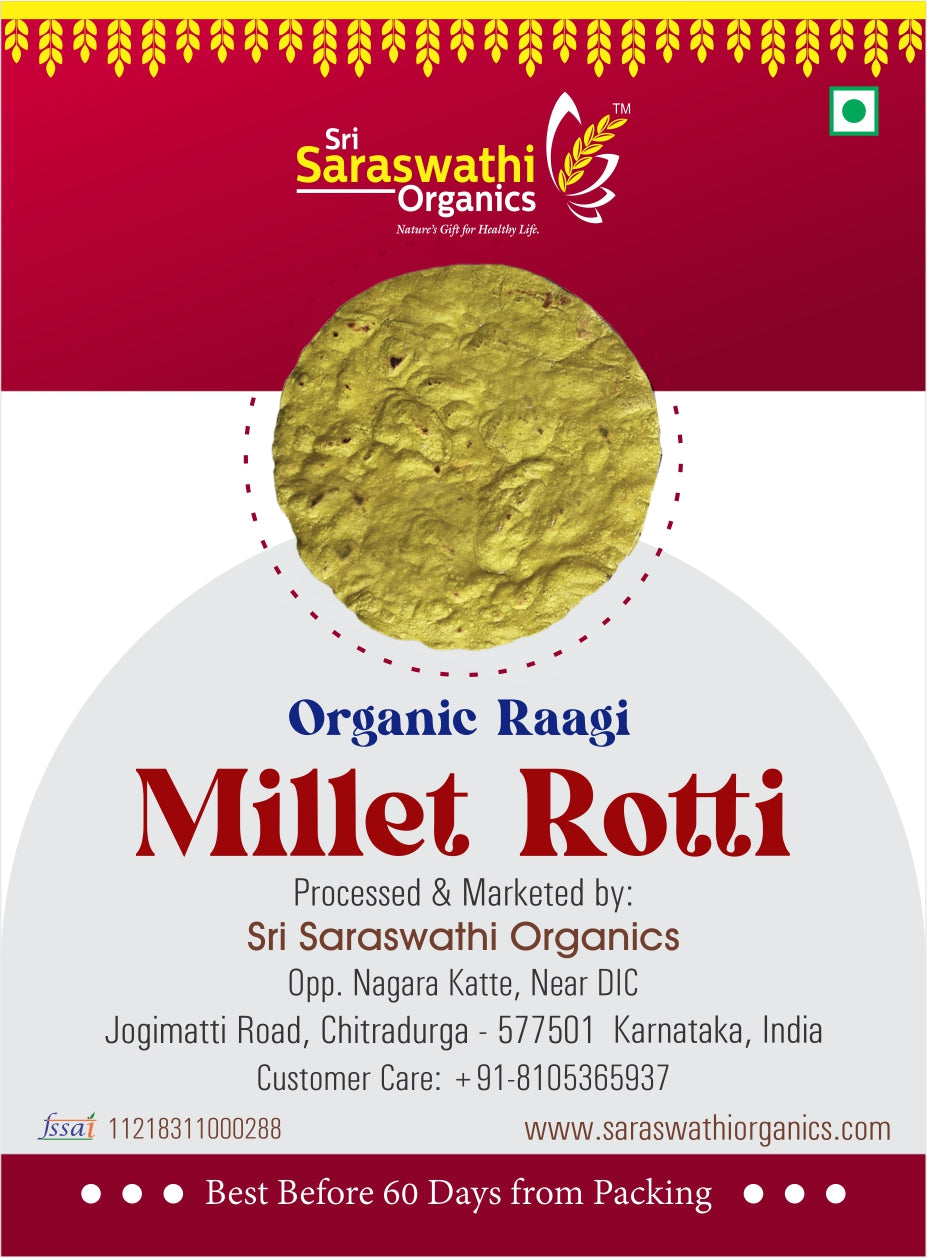 Organic Raagi Millet Desi Roti