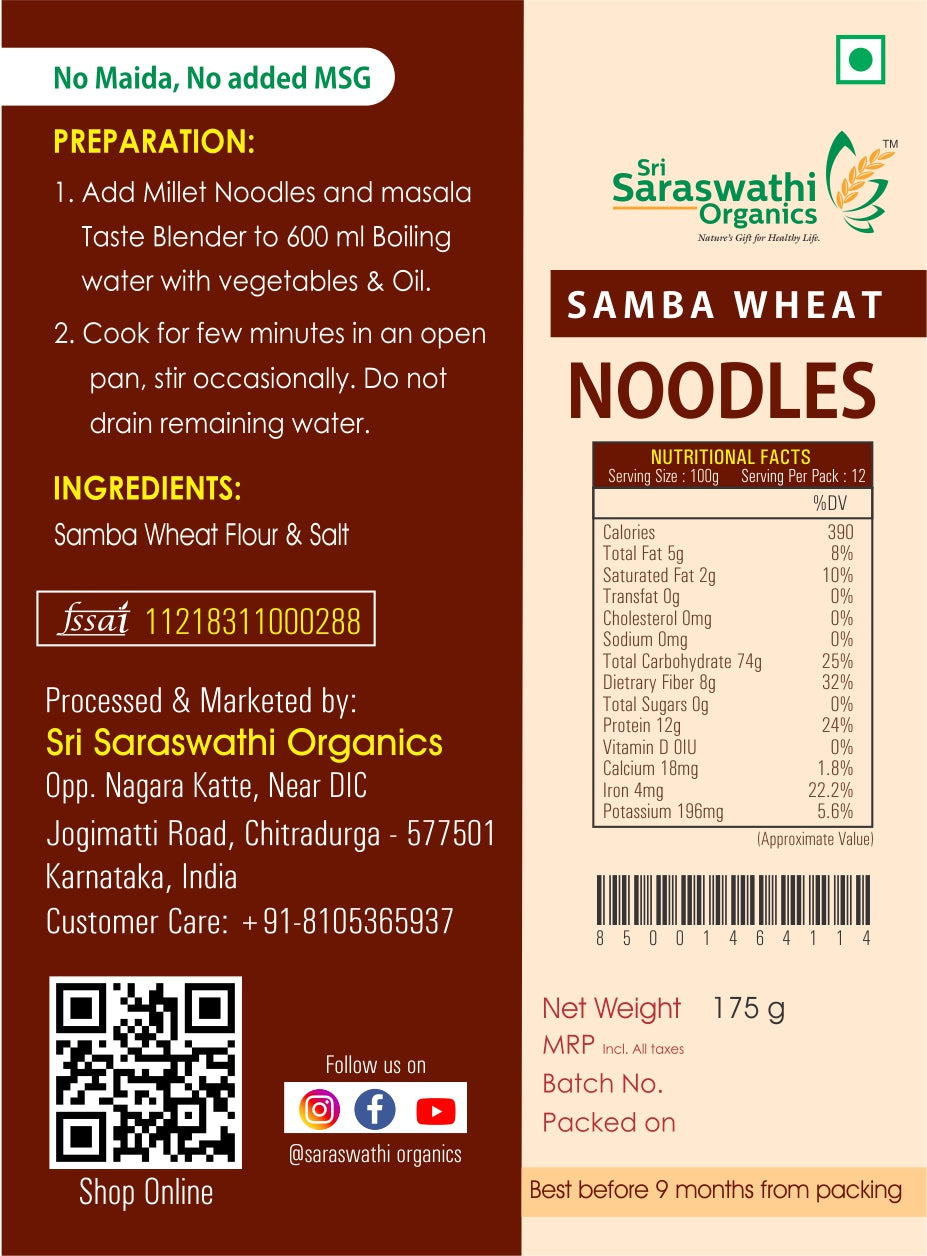 Samba Wheat Noodles