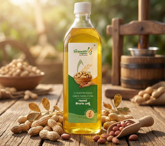 Cold Pressed Groundnut Oil