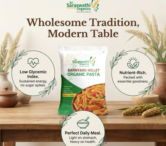 Barnyard Millet Pasta