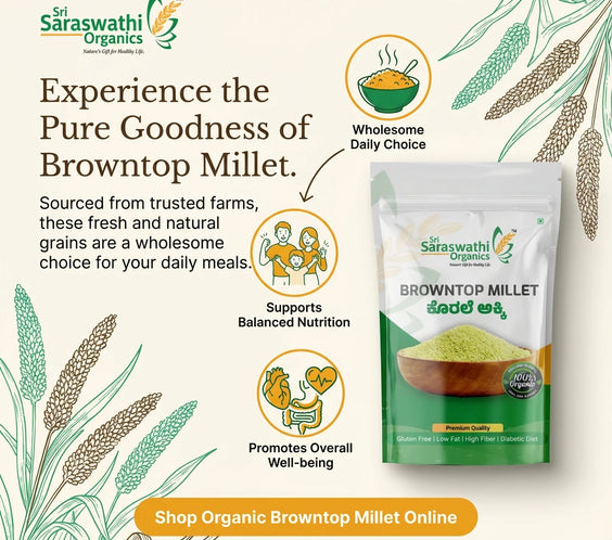 Organic Browntop Millet