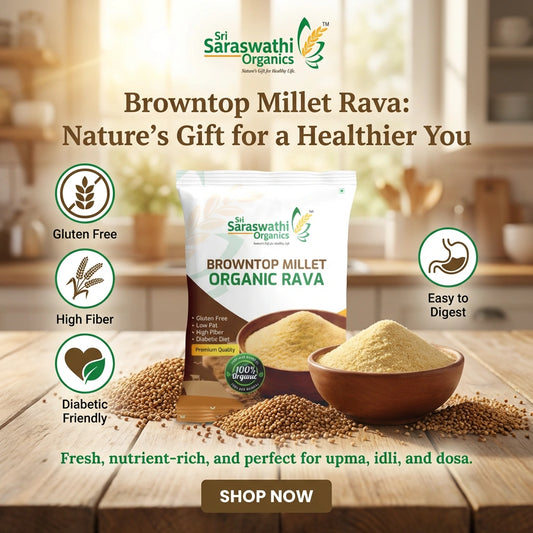 Browntop Millet Rava