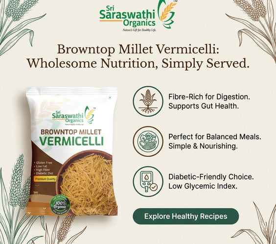 Browntop Millet Vermicelli