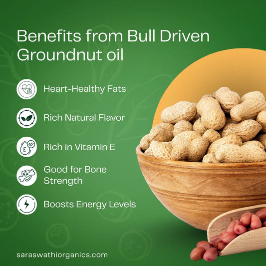 Bull Driven Groundnut oil