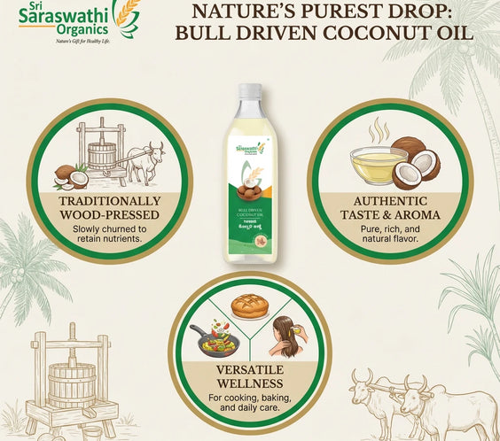 Bull Driven Coconut Oil