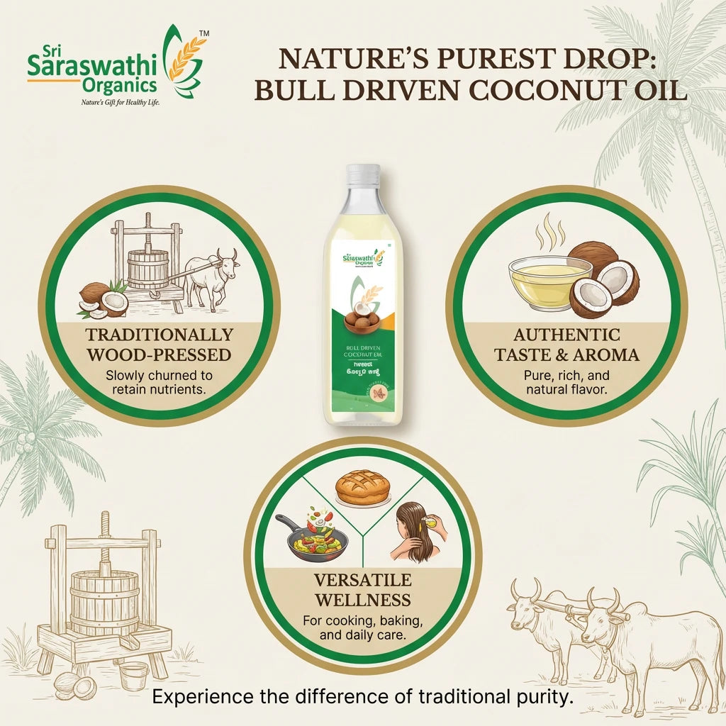 Bull Driven Coconut Oil