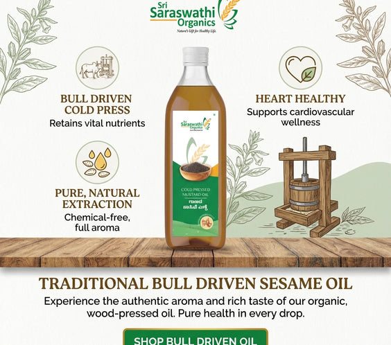 Bull Driven Sesame Oil
