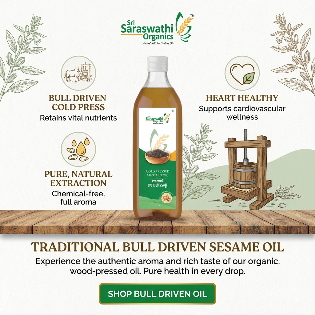 Bull Driven Sesame Oil