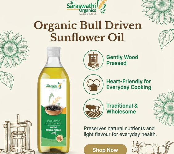 Bull Driven Sunflower Oil