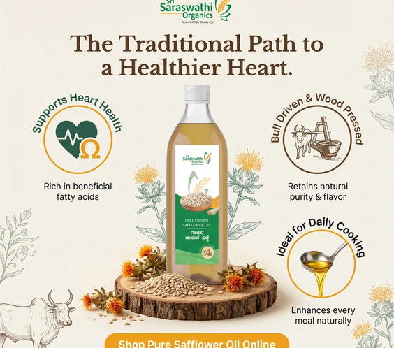 Bull Driven Safflower Oil