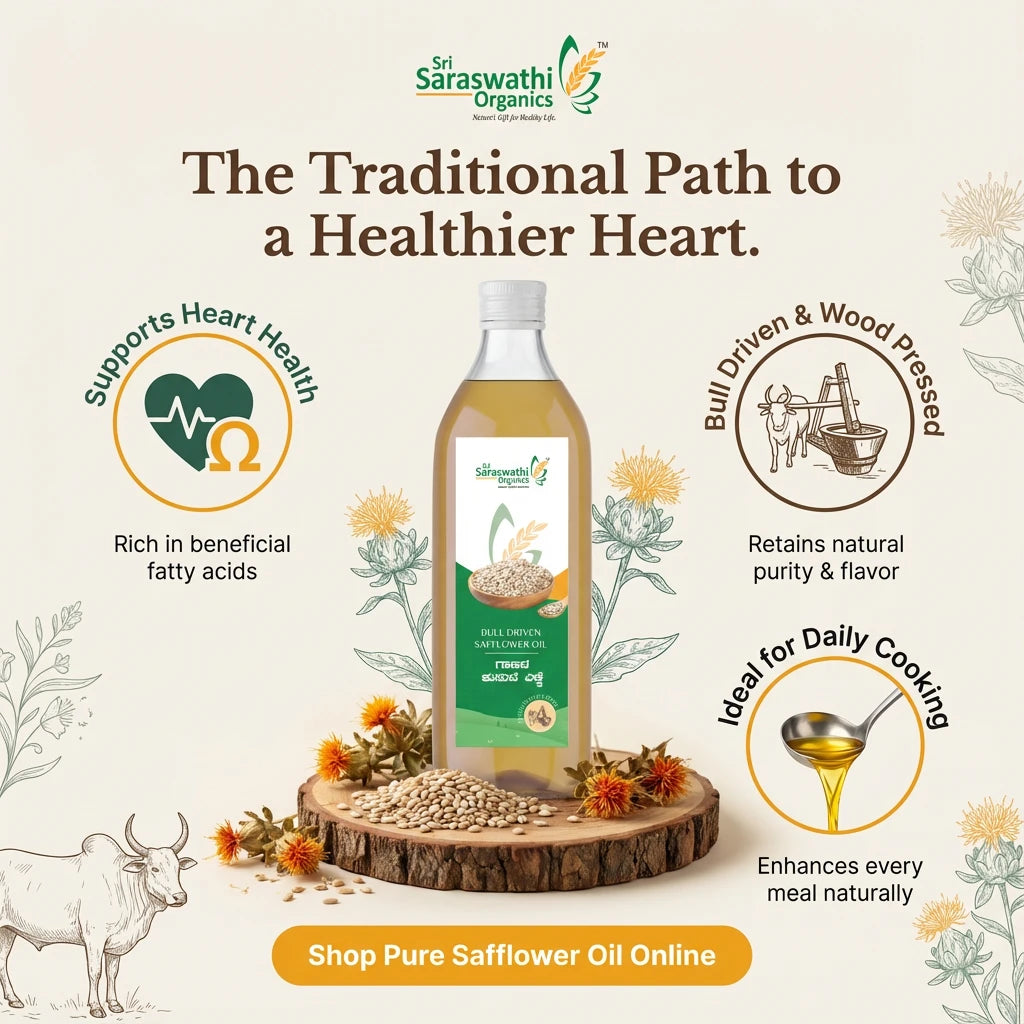 Bull Driven Safflower Oil