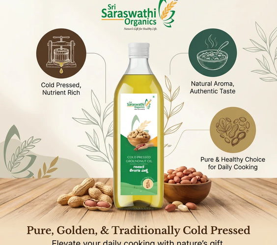 Cold Pressed Groundnut Oil