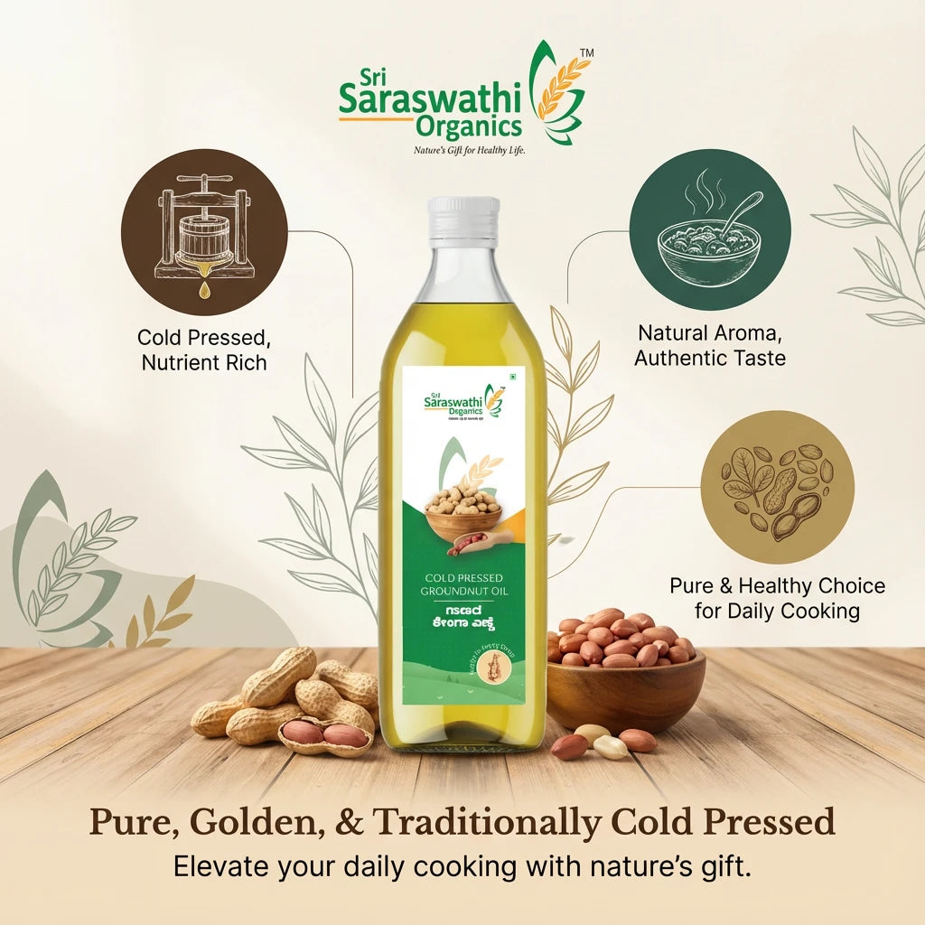 Cold Pressed Groundnut Oil