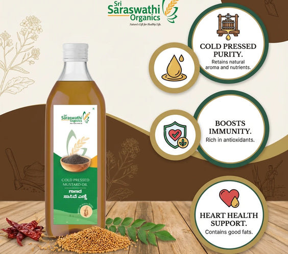 Cold Pressed Mustard Oil