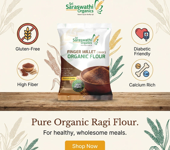 Organic Desi Raagi Flour