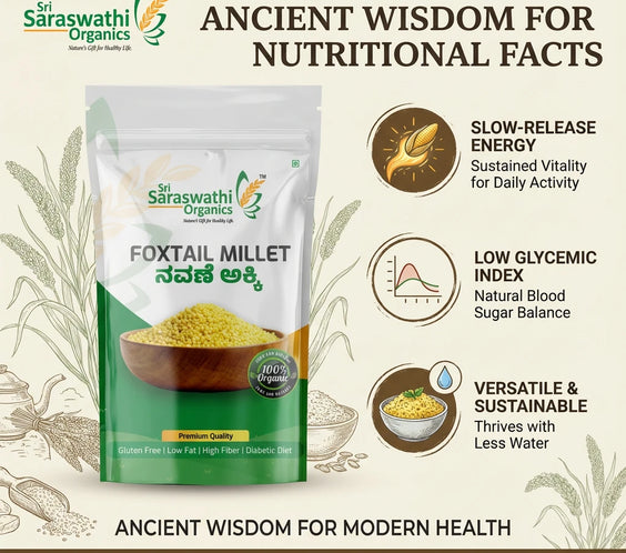 Organic Foxtail Millet