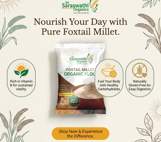 Organic Foxtail Millet Flour