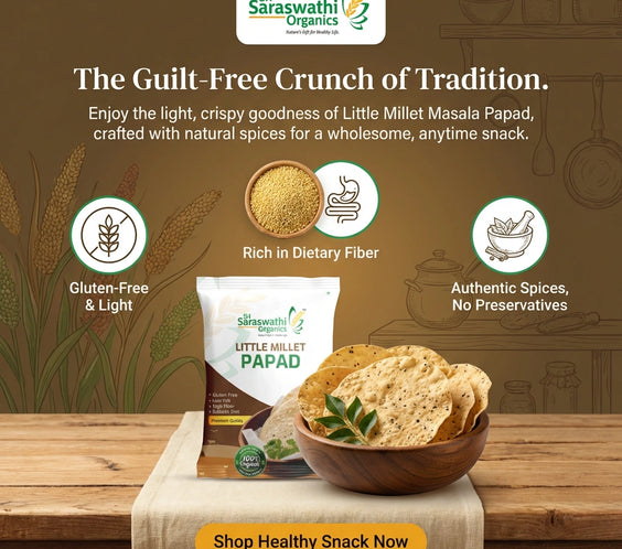 Little Millet Masala Papad