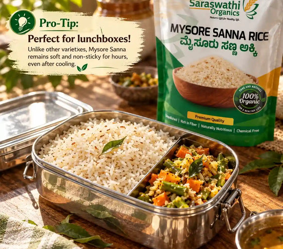 organic mysore sanna rice pro tip image