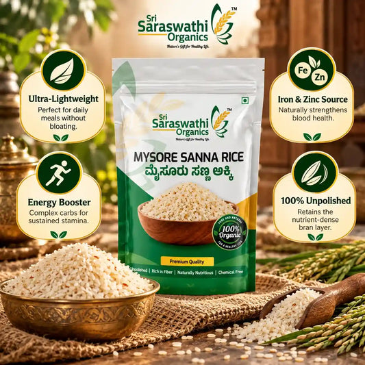 organic mysore sanna rice benefits