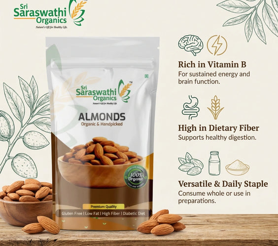 Organic Almond | Badam