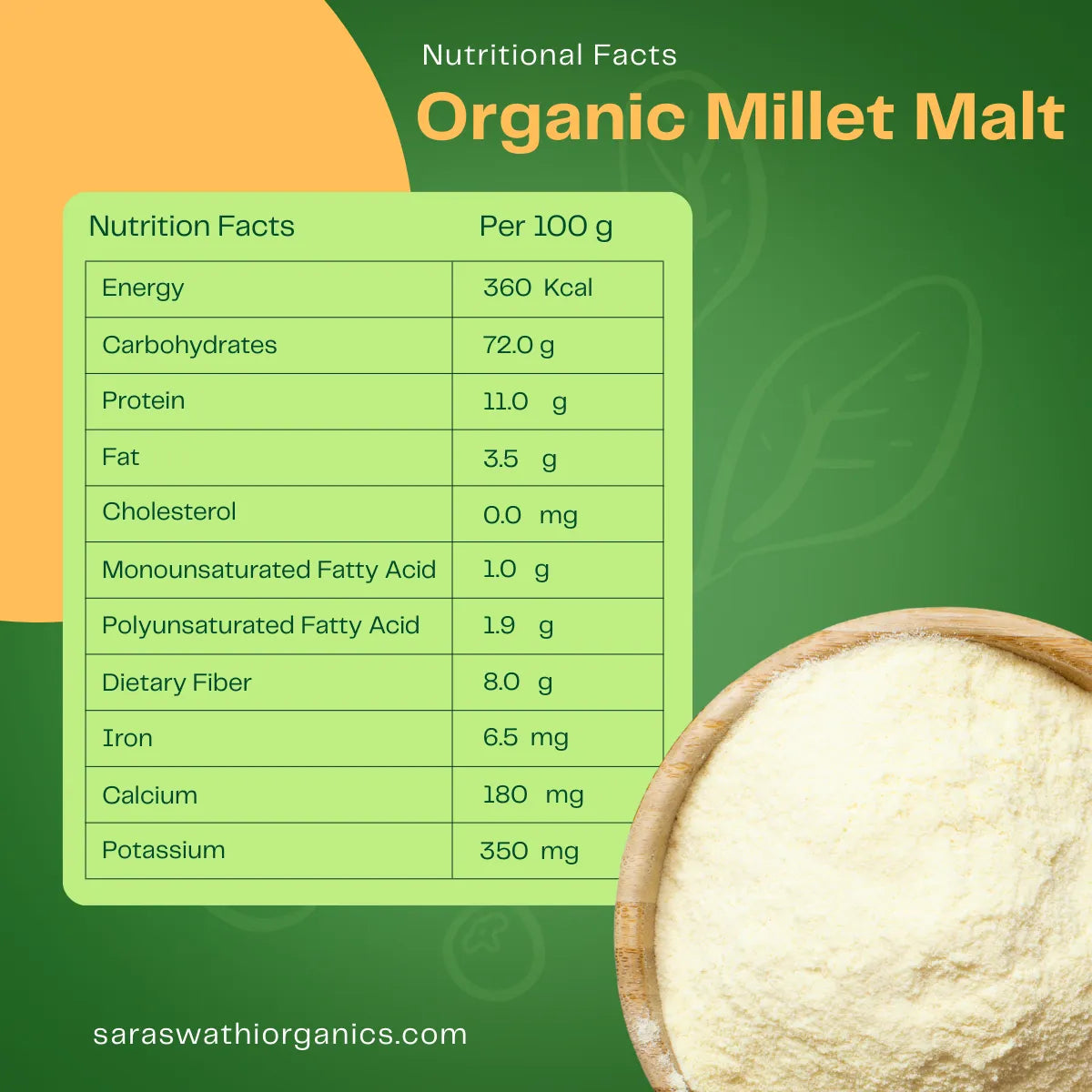 Organic Millet Malt