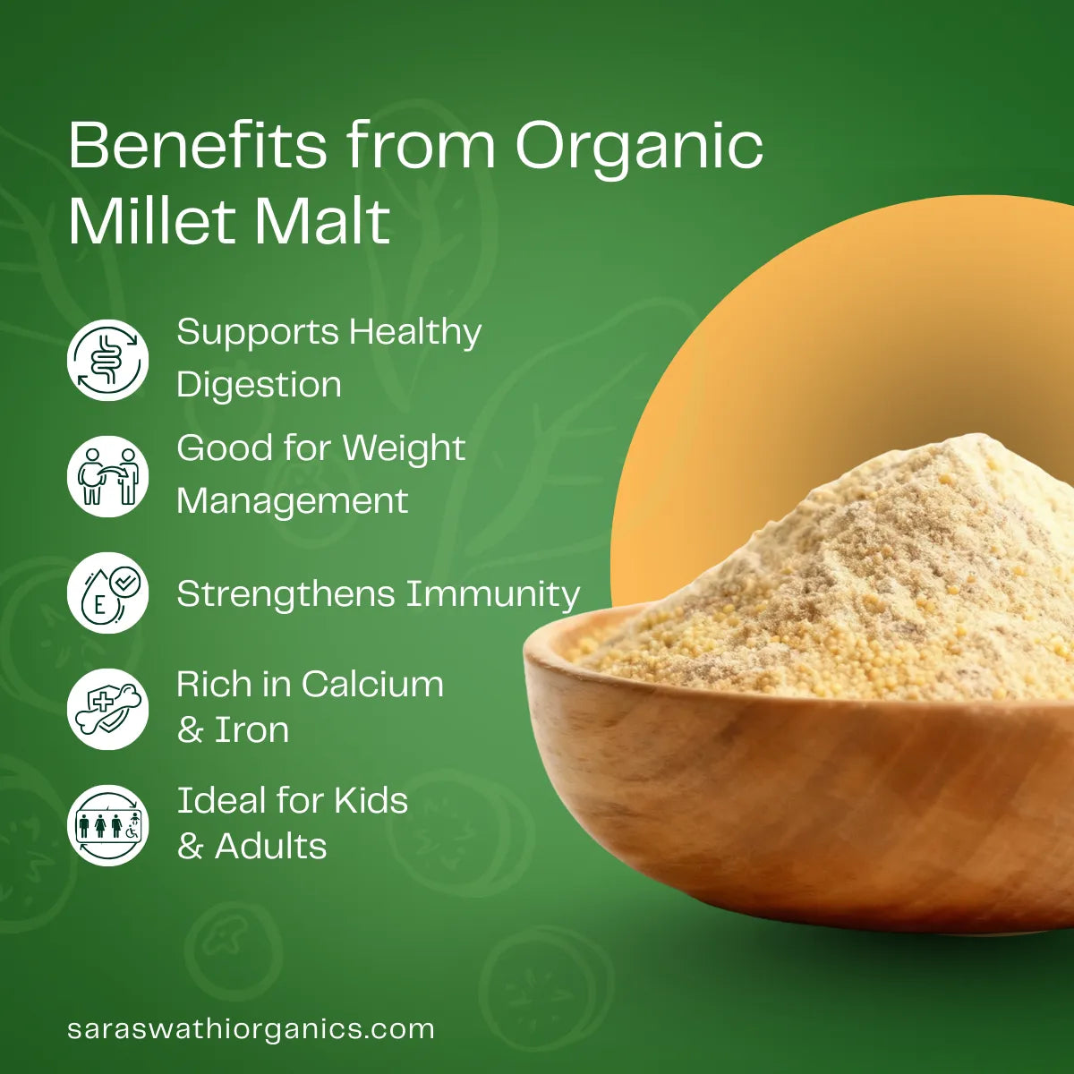 Organic Millet Malt