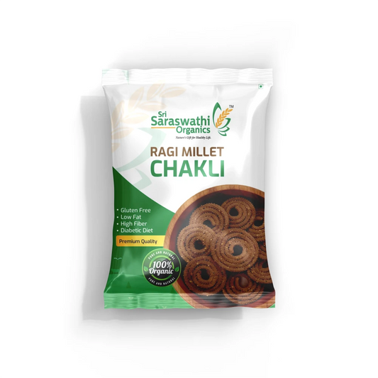 Organic Ragi Millet Chakli