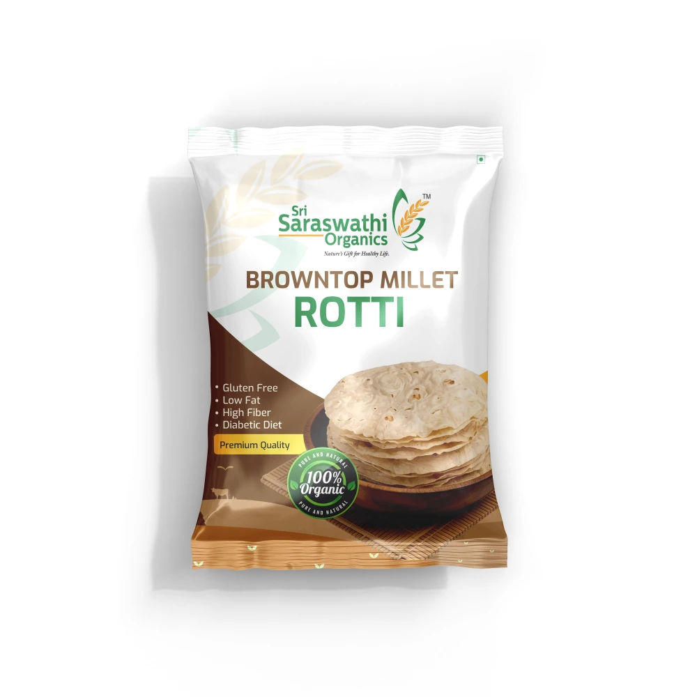 Organic Browntop Millet Desi Roti