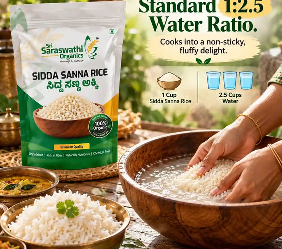 Organic sidda sanna rice pro tip image