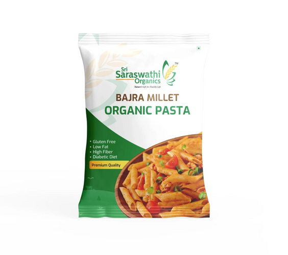 Bajra millet pasta prepared from pearl millets for traditional-style meals - Sri Saraswathi Organics