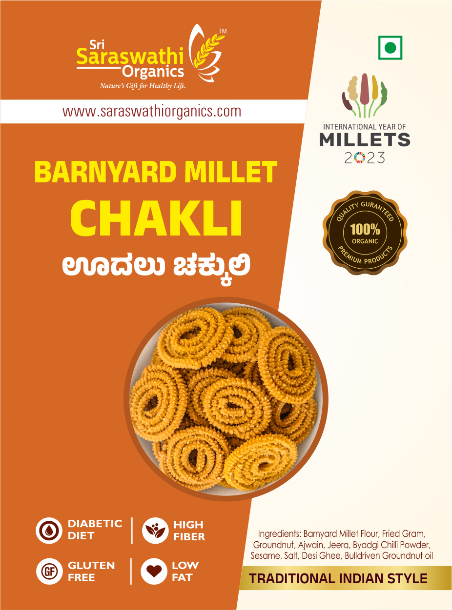 Organic Barnyard Millet Chakli