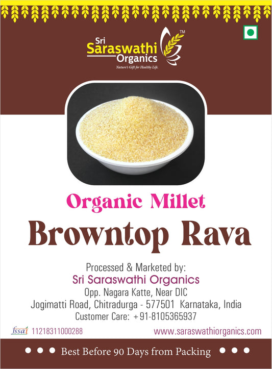 Browntop Millet Rava