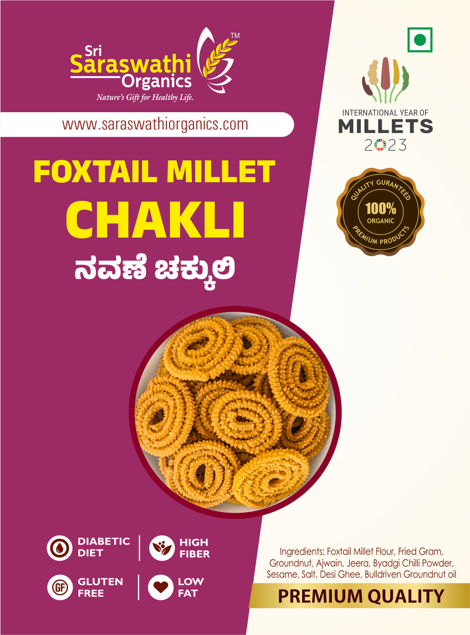 Organic Foxtail Millet Chakli