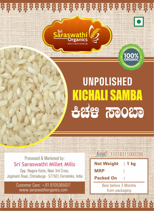 Organic Rice | Kichili Samba