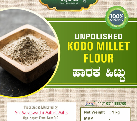 Organic Kodo Millet Flour