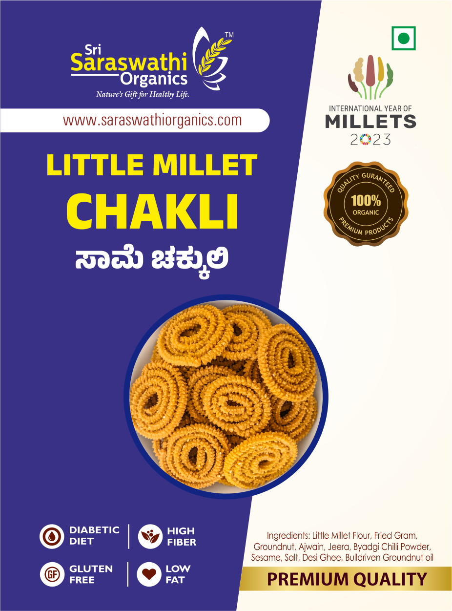 Organic Little Millet Chakli