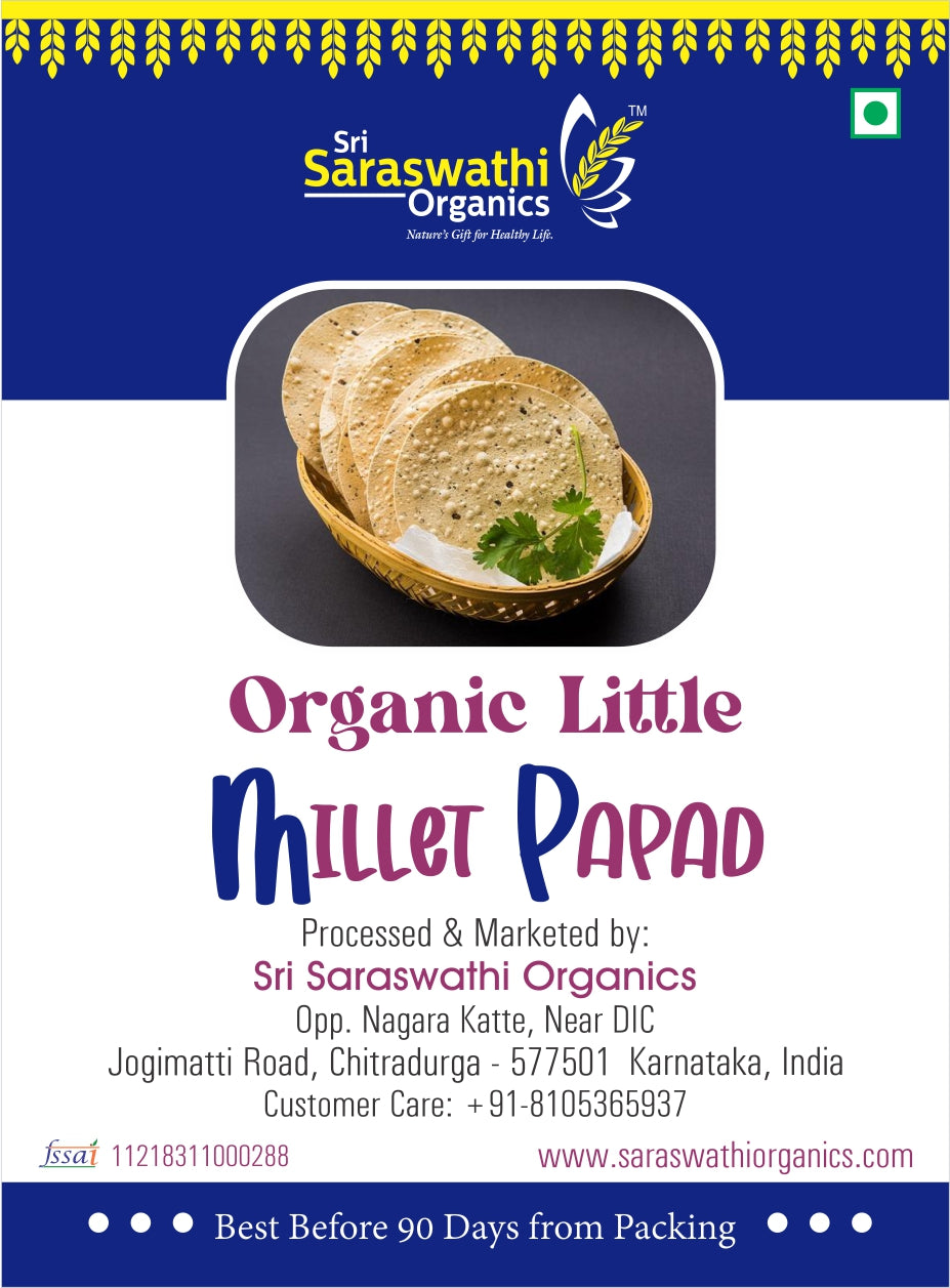 Little Millet Masala Papad