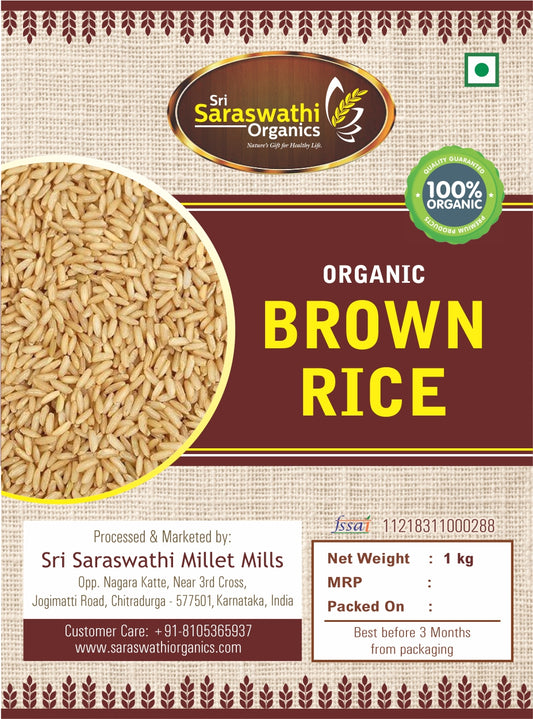 Organic Brown rice