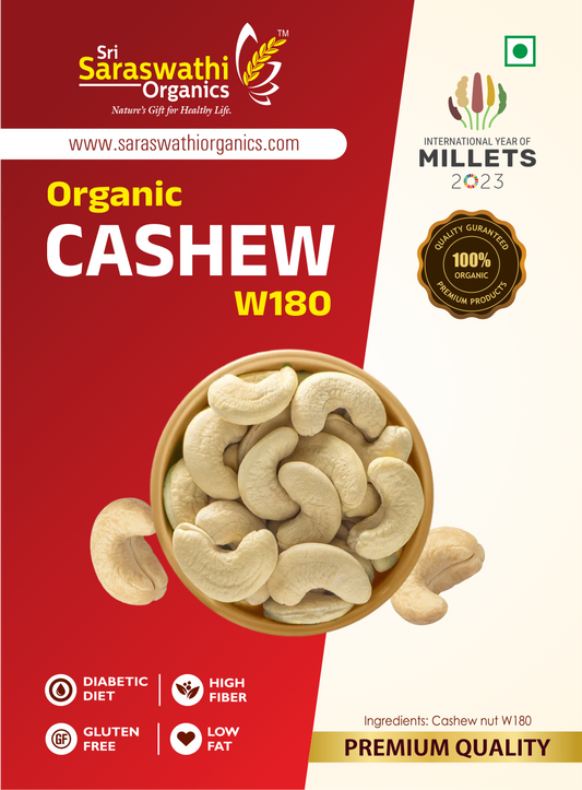Organic Cashew Nuts W180