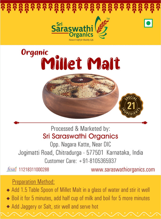 Organic Millet Malt