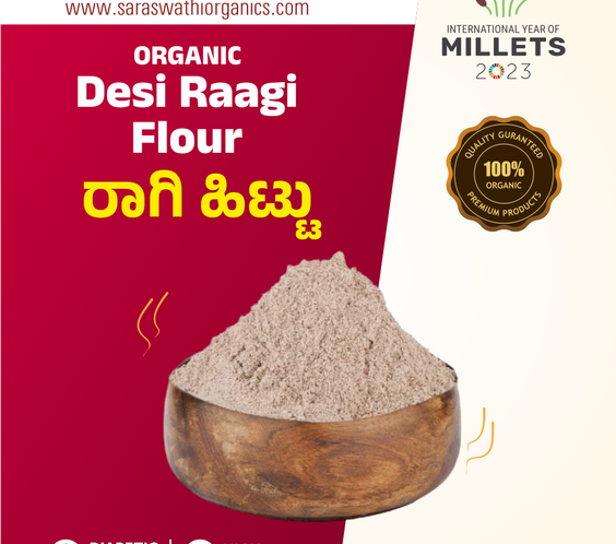 Organic Desi Raagi Flour